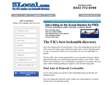 Tablet Screenshot of locksmiths-directory.co.uk